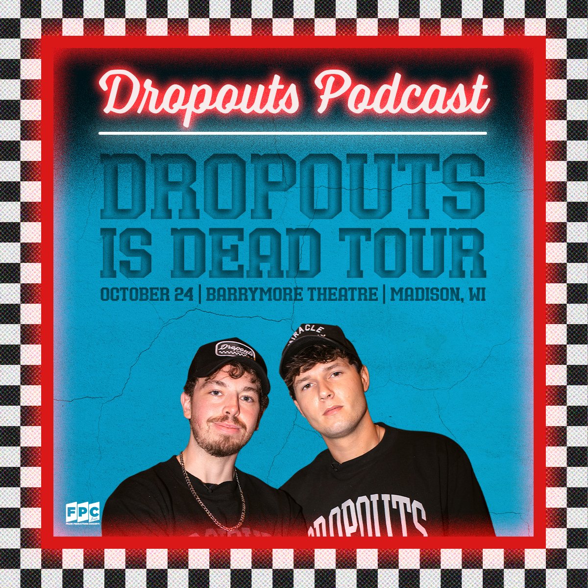 FPC Live (@fpclivemusic) on Twitter photo Just Announced! The Dropouts Podcast: Dropouts Is Dead at <a href="/barrymorelive/">Barrymore Theatre</a> on October 24!
Tickets go on sale this Friday at 10am: bit.ly/DropoutsMadison Just Announced! The Dropouts Podcast: Dropouts Is Dead at <a href="/barrymorelive/">Barrymore Theatre</a> on October 24!
Tickets go on sale this Friday at 10am: bit.ly/DropoutsMadison