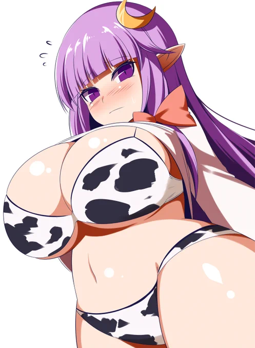 牛ビキニむちパチュリー 
