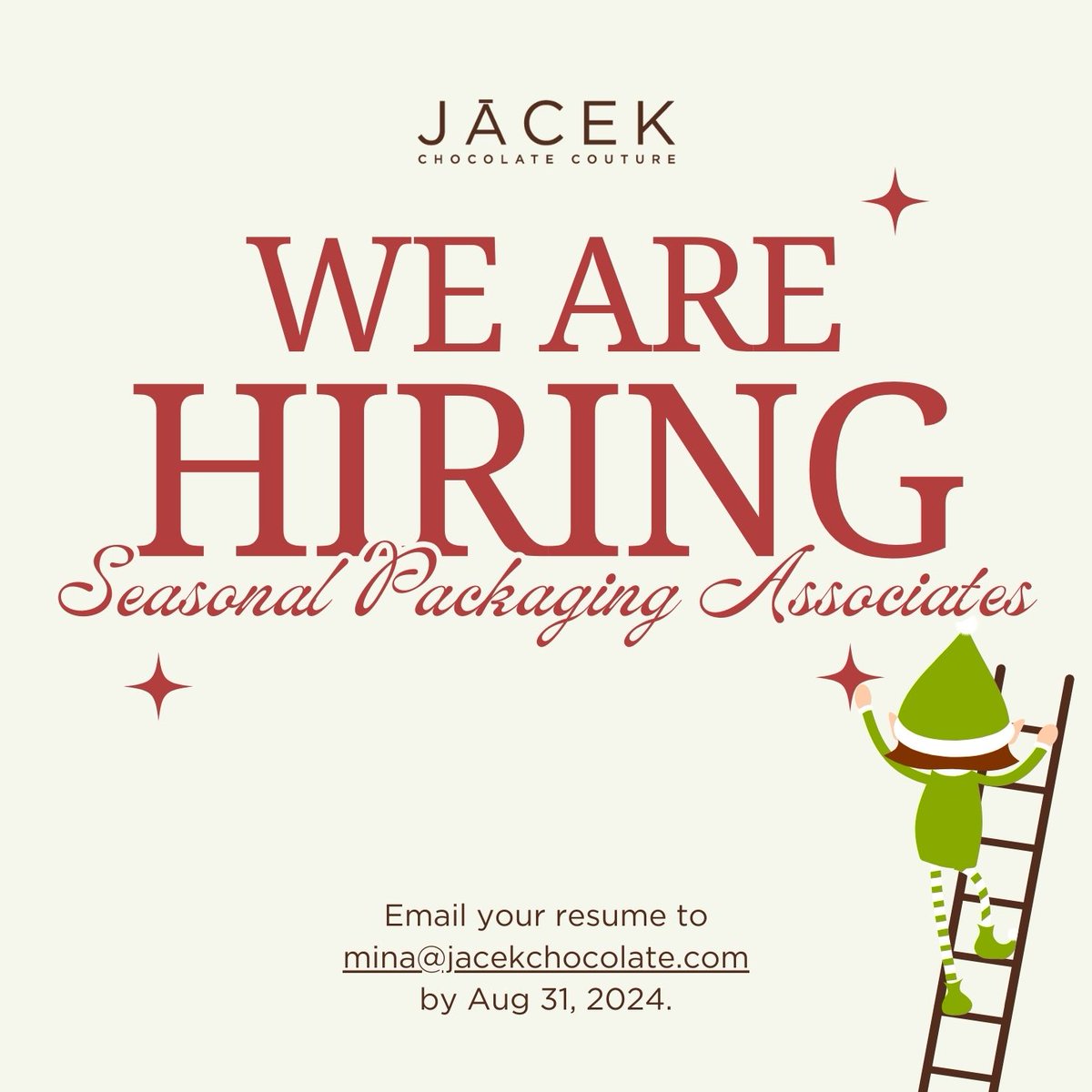 Holiday planning is in full swing, and we're on the lookout for detail-oriented packaging team members to join us in our mission to spread joy! 🎄✨ Full job posting details here: loom.ly/Kmg-T2M