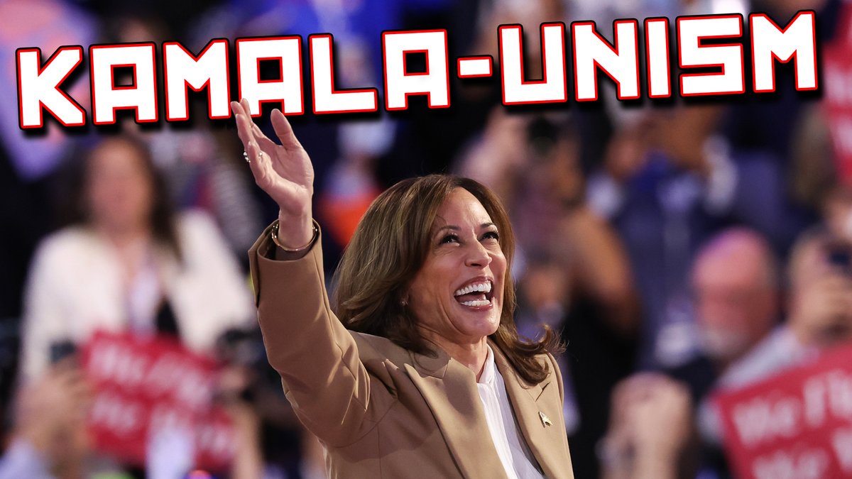 🚨NEW VIDEO🚨
Kamala Harris Goes Full KAMALA-UNISM!
youtu.be/ufN_z-eVnYw