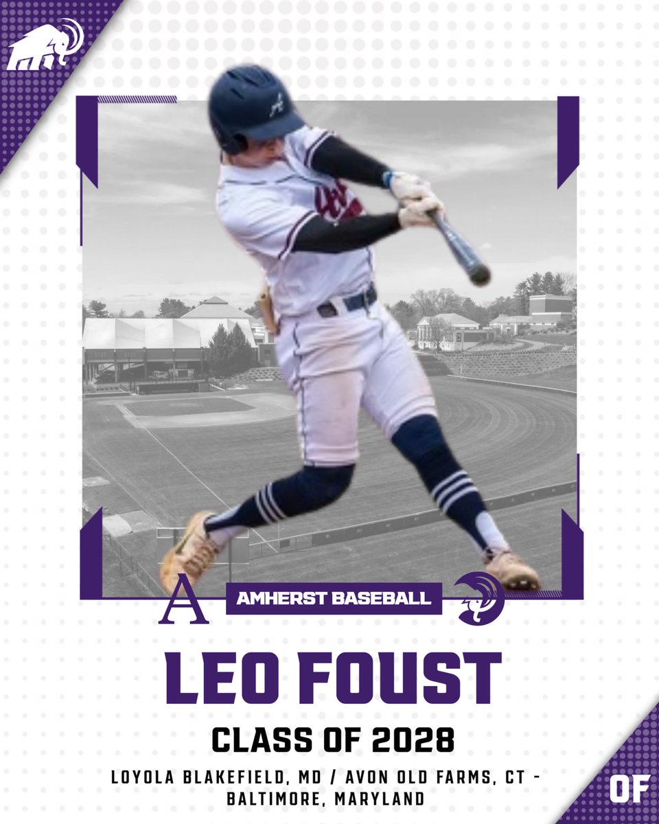 Welcome to Amherst Leo!🦣

#TusksUp #Classof2028