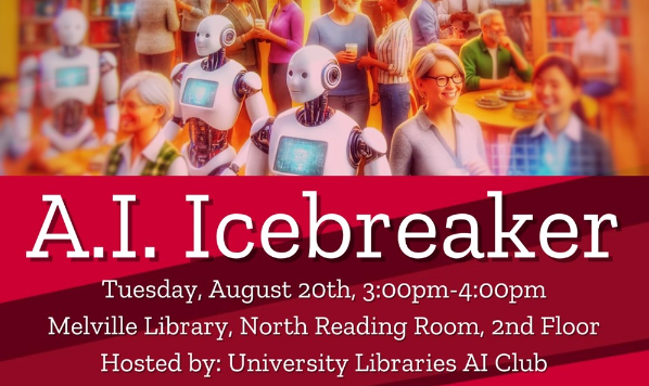 sbulibraries's tweet photo. We've got a great line up of activities to help new #Sewaolves get settled on campus, starting with this afternoon's AL Icebreaker.

#SBULibraries #SBU #NewStudents 

https://t.co/65IiJ8NpVp https://t.co/Qv5FQSYAKl