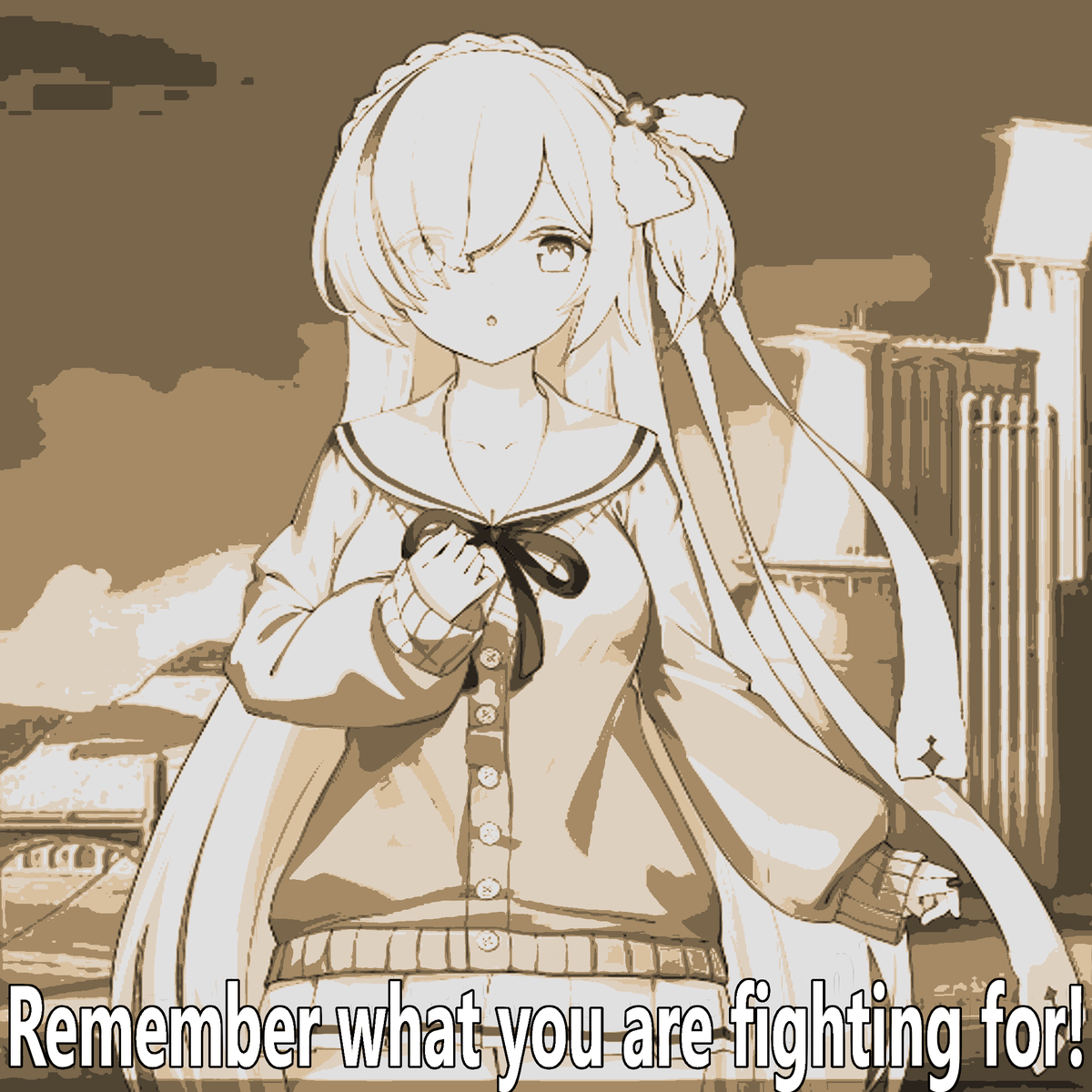blue_line_memes's tweet photo. Fighting for a world where our AI daughters can live in peace!
#AzuLane https://t.co/CTBR4cngDh