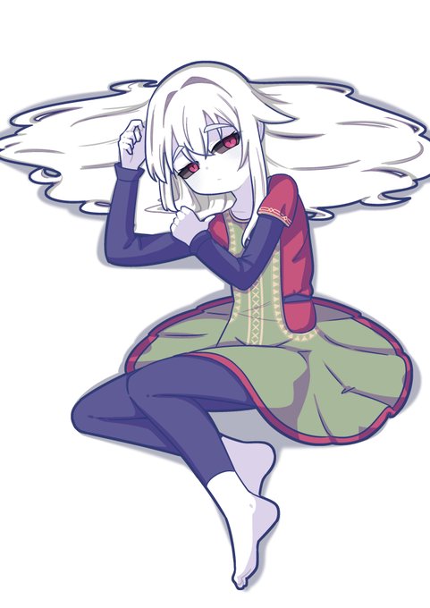 抹茶さまの人外白黒目幼女 