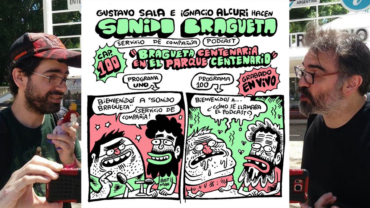 ¡Sí, llegó! El episodio número 100 lo encuentran en iVoox y Spotify, pero también EN VIDEO en el siguiente link. Pasen y vean, literalmente:
youtu.be/mEiZDhZNeh4