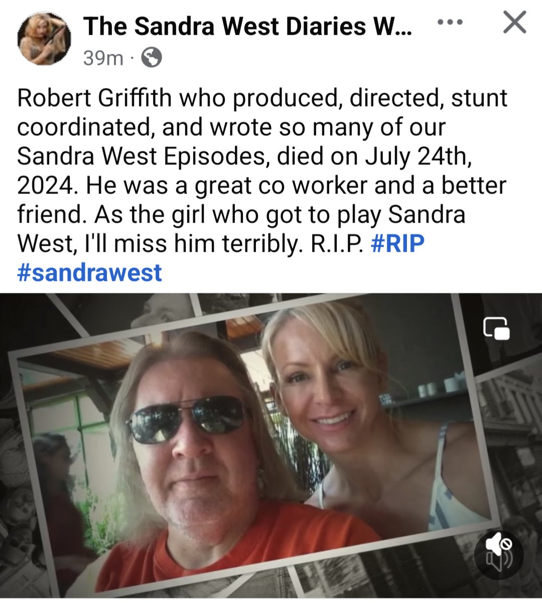 RichTPar's tweet image. RIP, Bob. Not only did I have the pleasure of supporting his exciting web series THE SANDRA WEST DIARIES a few years back, he supported my film THE BROKEN TABLE via Kickstarter in 2019 as well.

My condolences to his family.