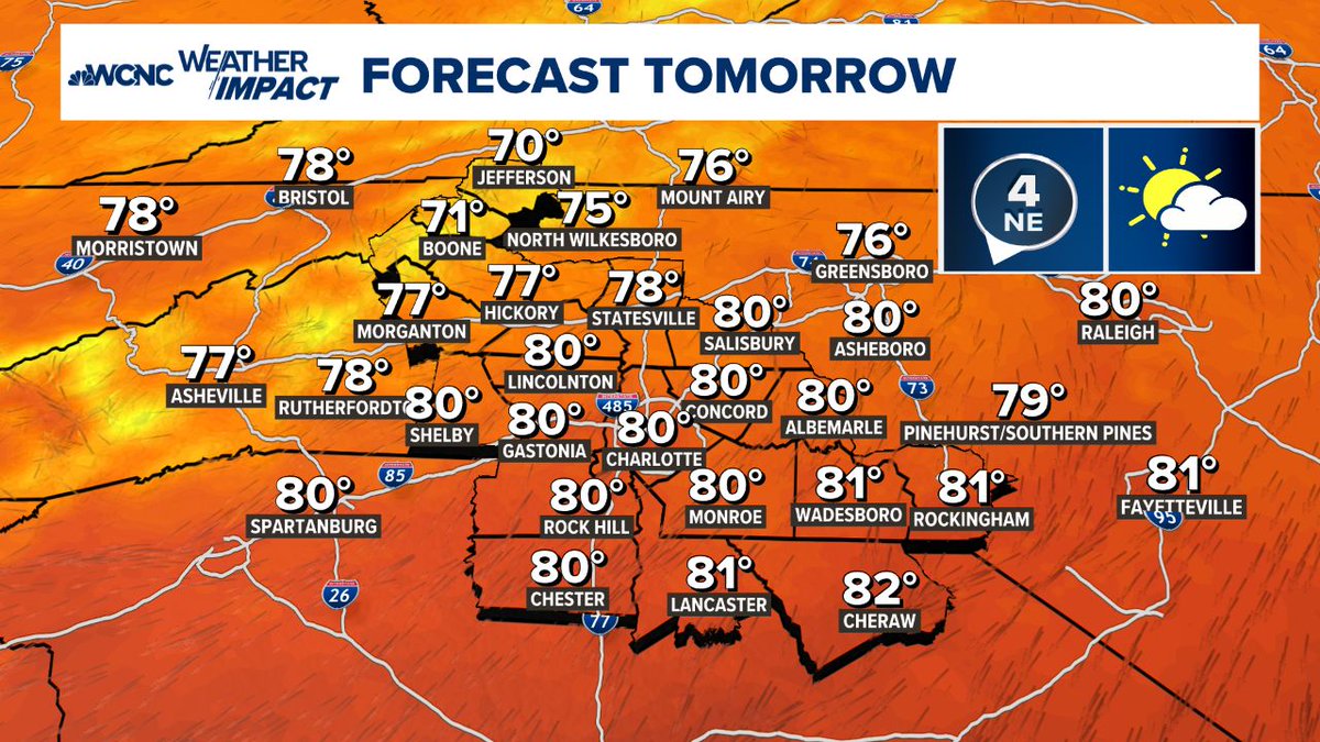 Augtober? #cltwx #ncwx #scwx #wcnc