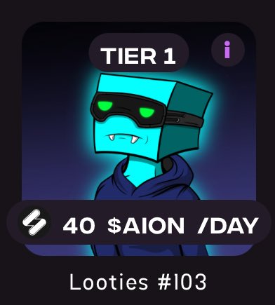 Gm legends! Are you earning $AION? 👀