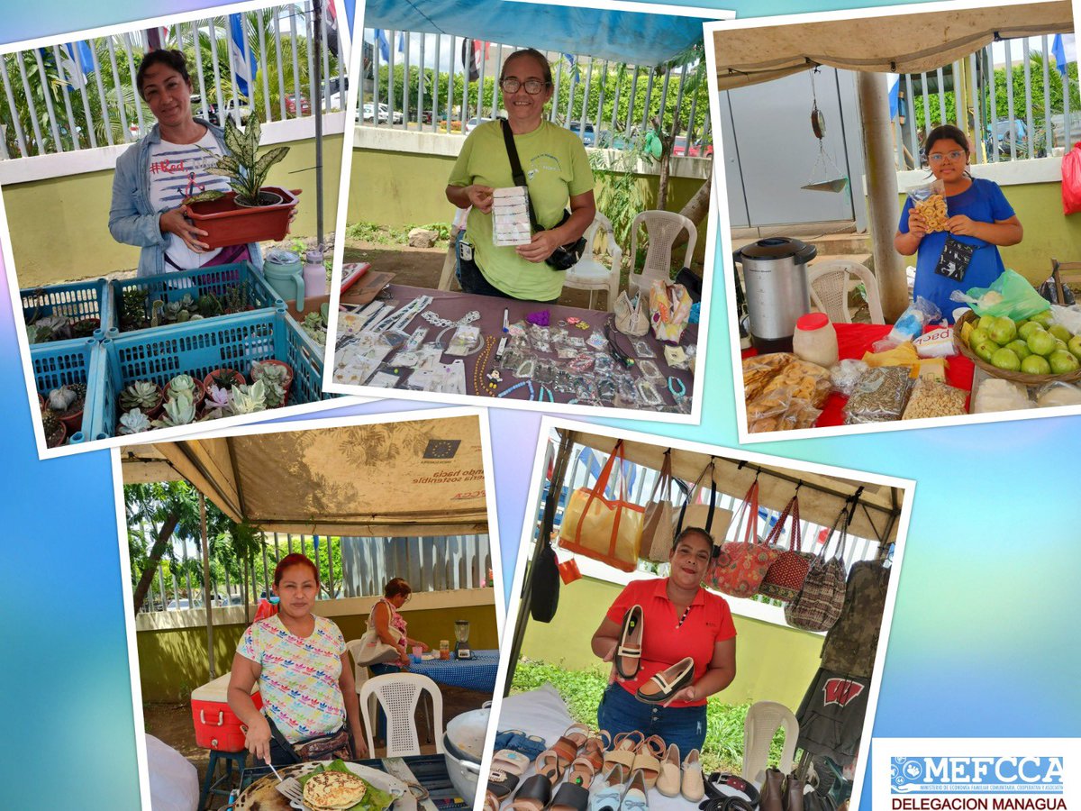 #MEFCCA Managua, emprendedores ofertan a precios solidarios productos de temporada en las instalaciones frente al INTA, Distrito V, dinamizando la economía familiar #FERIAS #Agosto