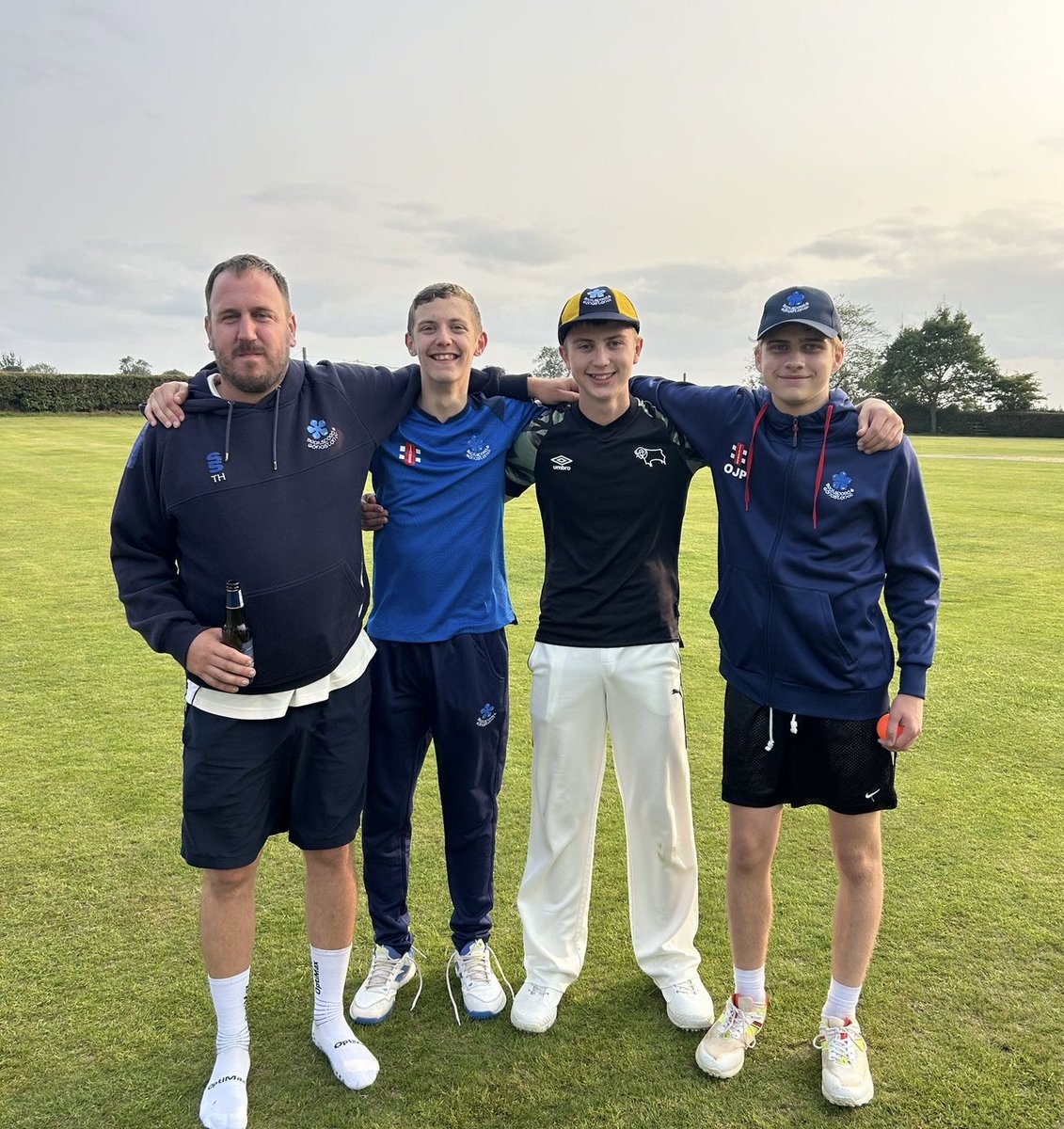 &amp; the top performances by our juniors in senior cricket, just keep on coming. Well done to ‘our Charlie’ - the ‘Messiah’ on his 3rd team ‘5fer’ v Kings Bromley - here getting Mr Chairman’s Gold Cap  #youngclovers #productionline