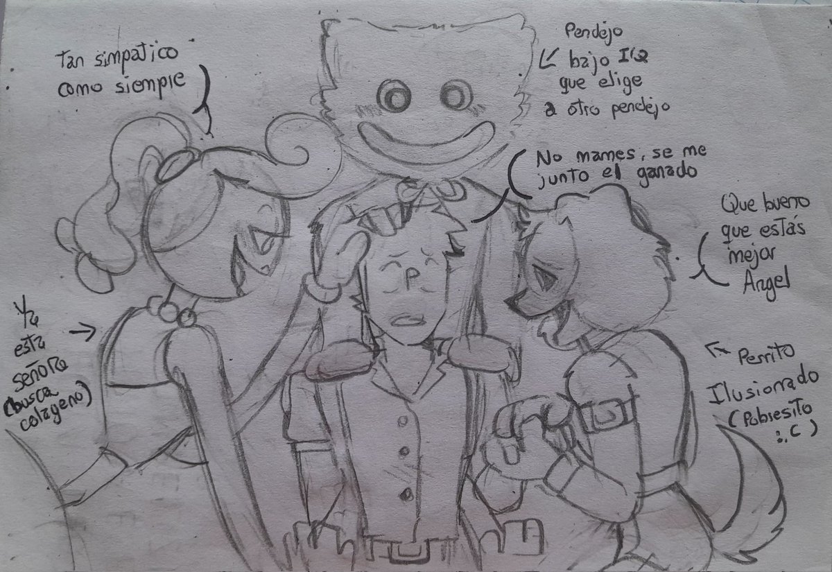 celer_one35705's tweet photo. El harem de playera 😡 #SmilingCrittersFanart #dogday #catnappoppyplaytime #PoppyPlaytimeChapter3 #PoppyPlaytimeCatnap #catnap https://t.co/37NtKIQ8ye