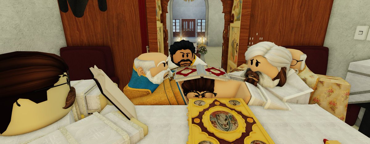 ROCOR_RBLX's tweet image. 20/8/24 ~ H.G Bishop Melchizedek, along with foreign bishops H.B Elijah of Romania, H.B Elijah of Serbia and H.G Gerasim of Bačka, consecrated Fr. Theodosius to the episcopacy. H.G Theodosius then ordained Fr. Alexander to the priesthood, and Subdeacon Nikolay to the diaconate.