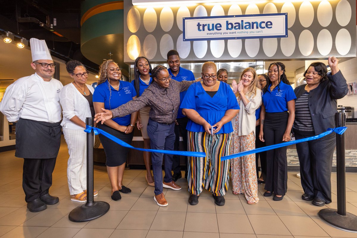 uncfsu's tweet photo. FSU, Aramark Adds True Balance Station for Students with Food Allergies. 

Read More Here: https://t.co/wvhzh7qP3y

#FayStateAte #TrueBalance #BroncoWellness #AreYouIn https://t.co/UIxIIBNPHe