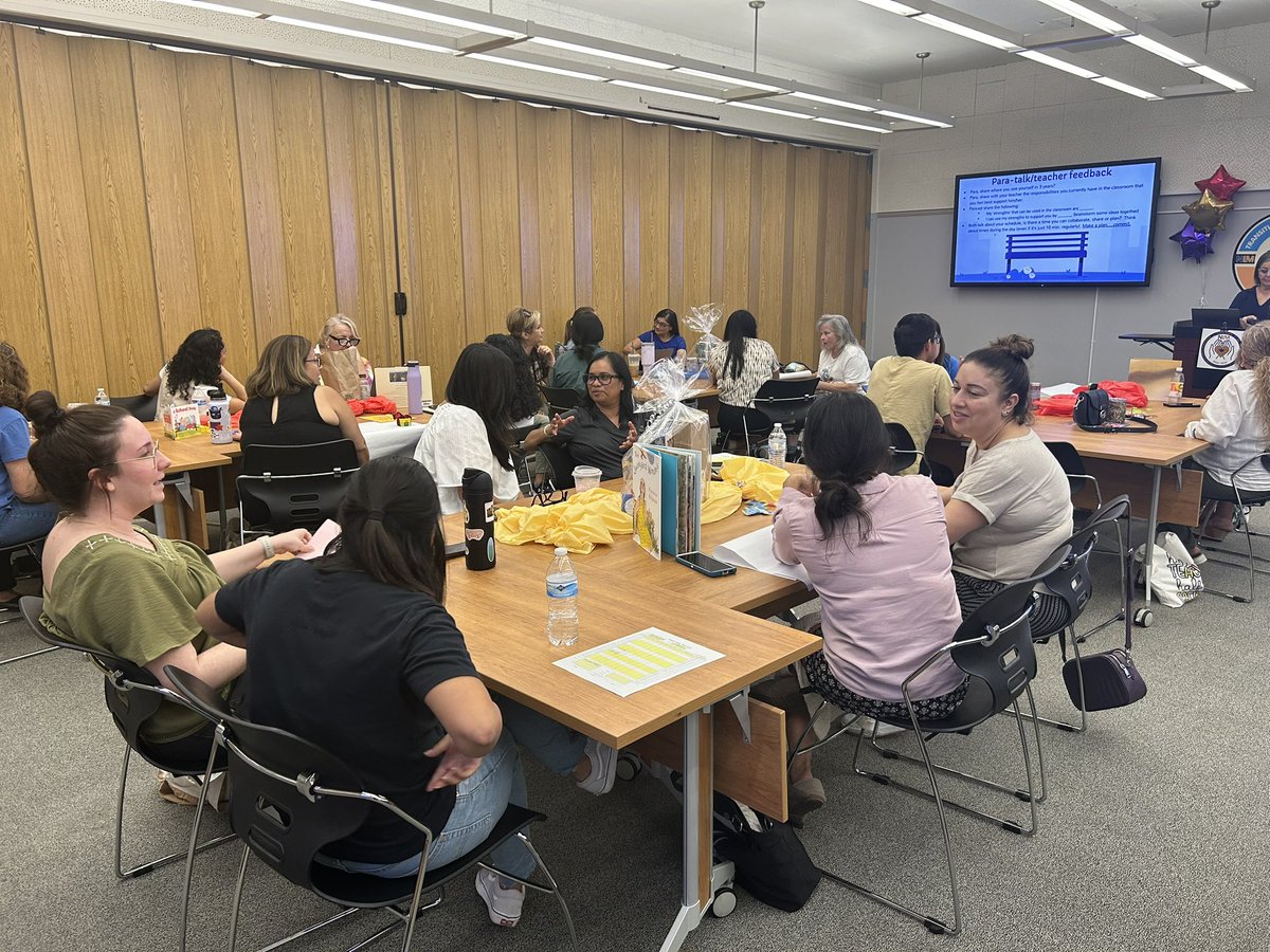 NancyGoRios's tweet photo. Wrapping up our final day of the NLMUSD Transitional Kindergarten Academy with Teacher &amp; Para Educator collaboration. @kristinecvar @nlmusd https://t.co/kvPOG5Ieeo