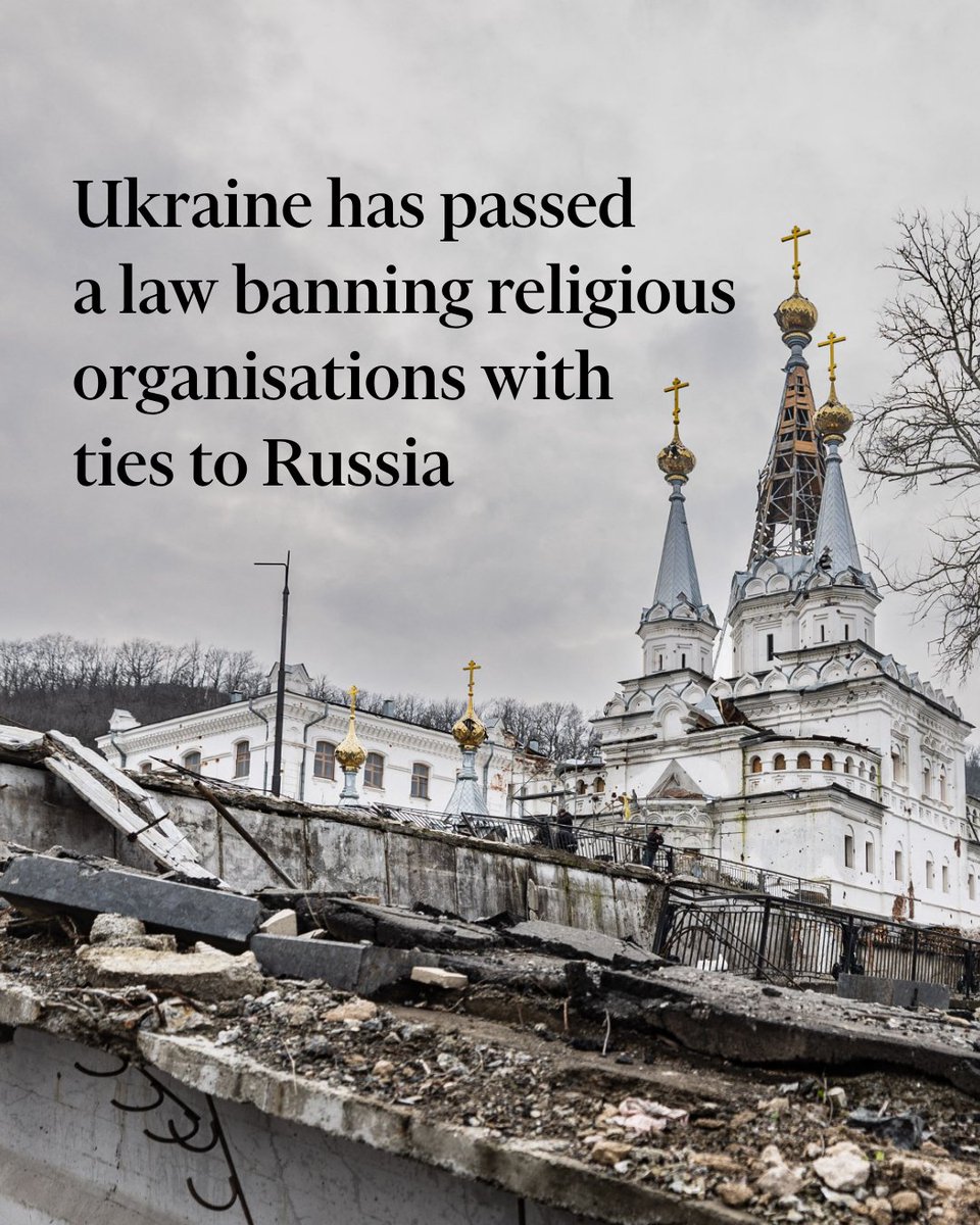 Ukrainian officials have long argued that the Ukrainian Orthodox Church of the Moscow Patriarchate operates as an arm of the Russian Orthodox Church to undermine Ukraine on.ft.com/4fQTQgQ