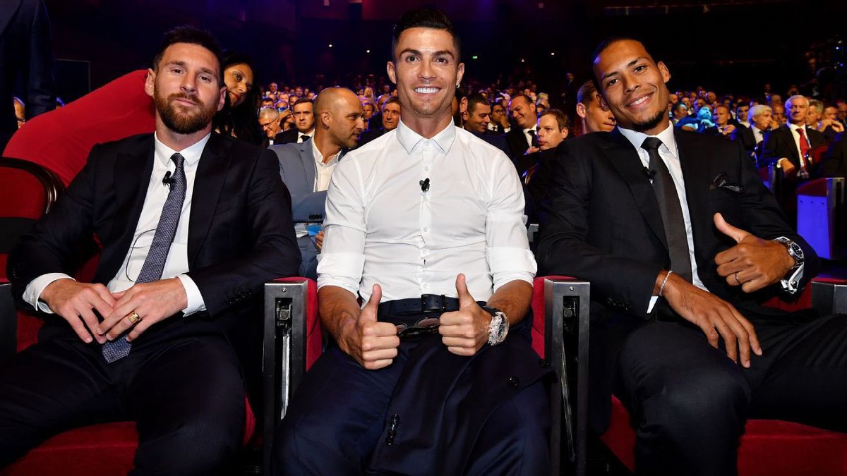 When we said Van Dijk was on the same level as Messi and Ronaldo, we meant it.