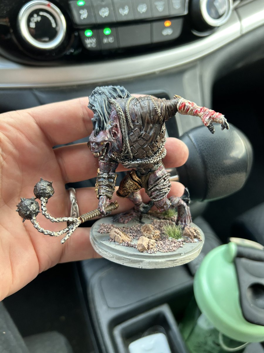 _fireanddice's tweet photo. One or two sessions left in our Avernus campaign and this big baddie just made an appearance. https://t.co/hFp9DzubLp