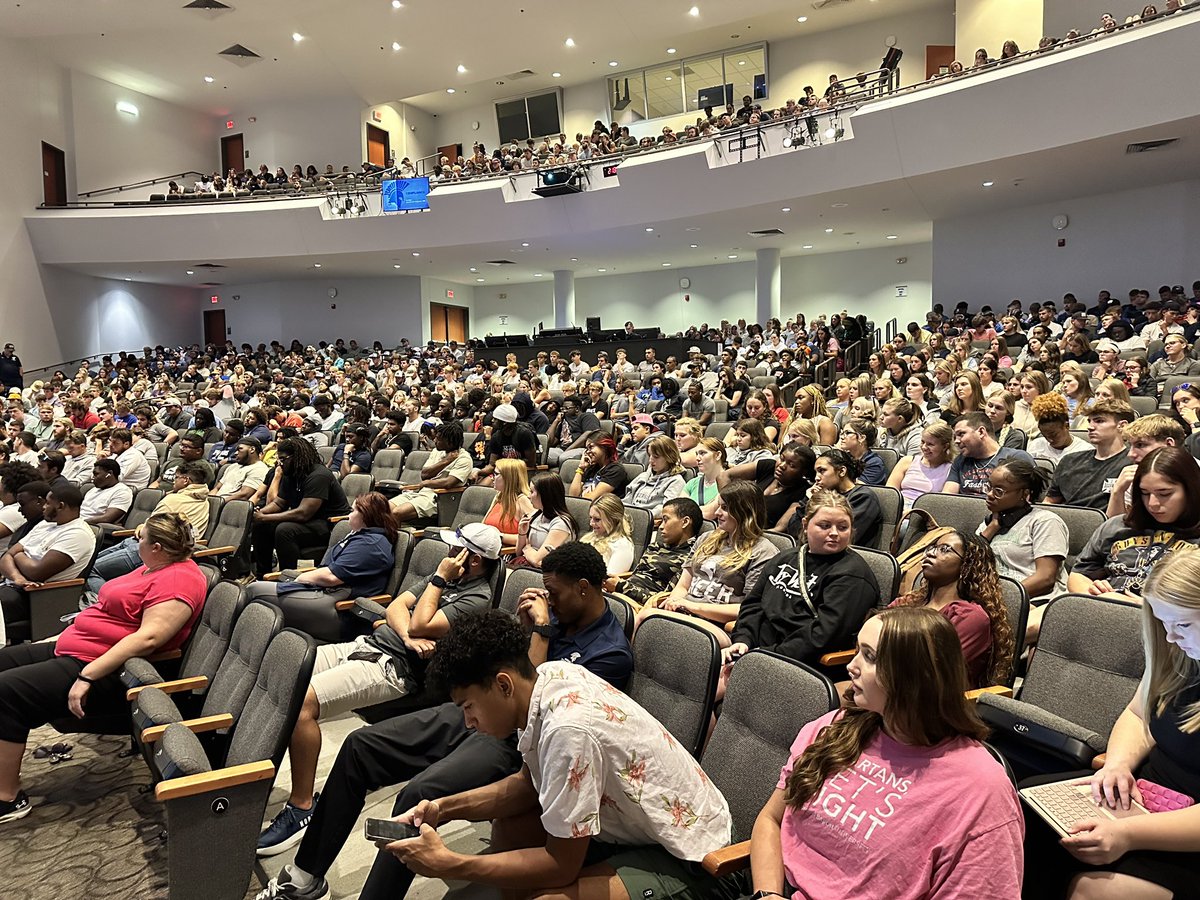 HERE WE GO!!  Just finished our all student-athlete meeting and school starts tomorrow.