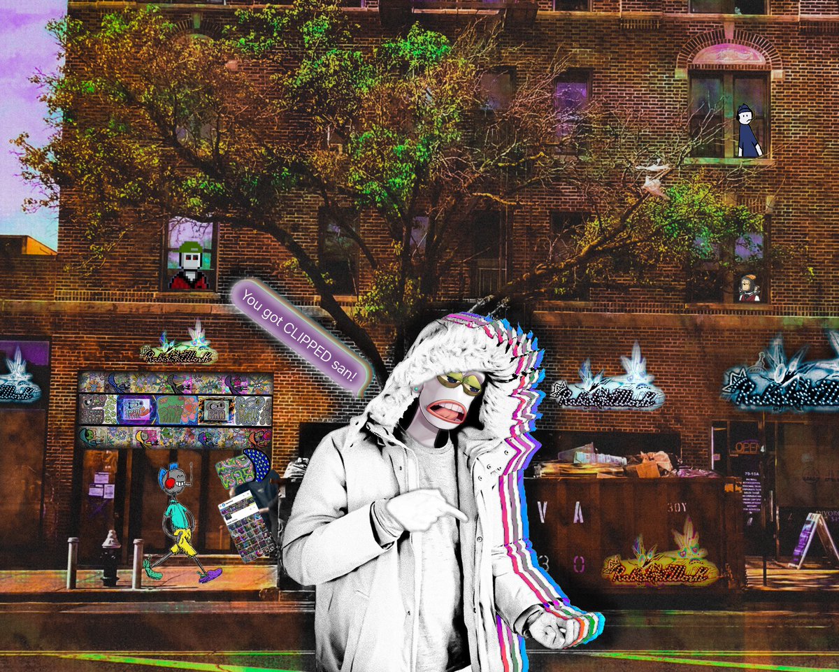 RabidArtWorkRIP's tweet image. Art is vibes, be kind, #ObeyYourVibes san.
RAW HEADs OG Collection
opensea.io/collection/raw…
RAW HEADs Continue Collection
opensea.io/collection/raw…
RabidArtWork Private Collection
foundation.app/collection/RAW…
Acquire RabidArtWork
Artist: RomanBlat.com
#ArtBrut
#StreetArt
