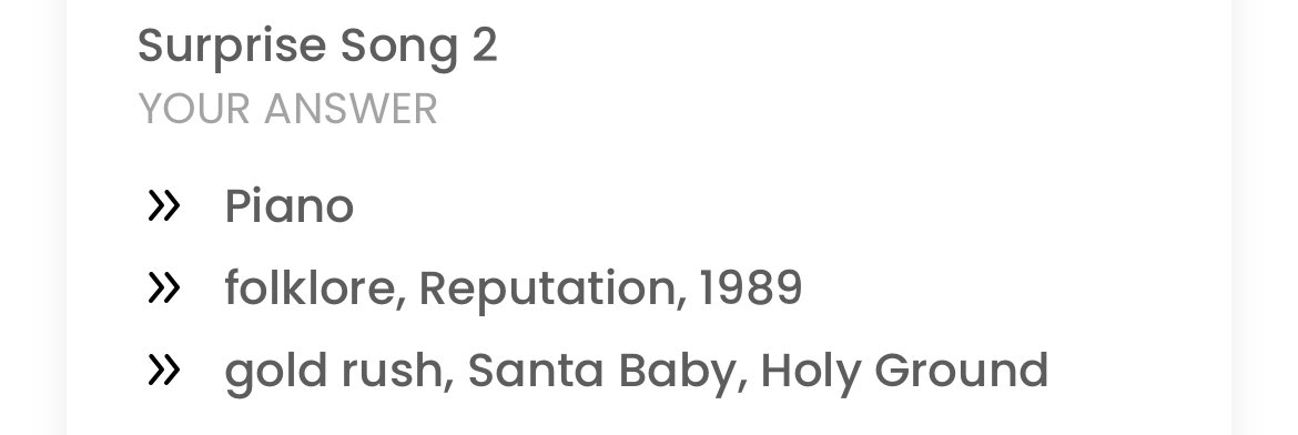 i don’t really do mastermind anymore so i just clicked the randomize option for fun… didn’t double check the surprise songs!