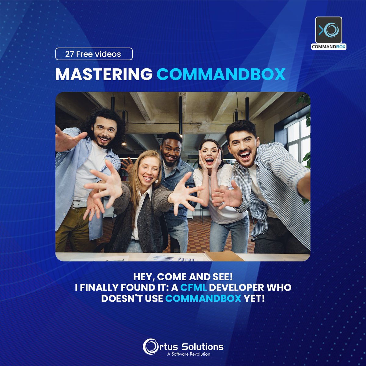 ortussolutions's tweet image. We have exciting news! Ortus Solutions, Corp has just released the "Mastering CommandBox series by Brad Wood" for free on our YouTube Channel. 🔥
👉 Learn More: ortussolutions.com/blog/believe-i…
#CFML #CfolsFusion #CommandBox #Java #JavaScript #BoxLang