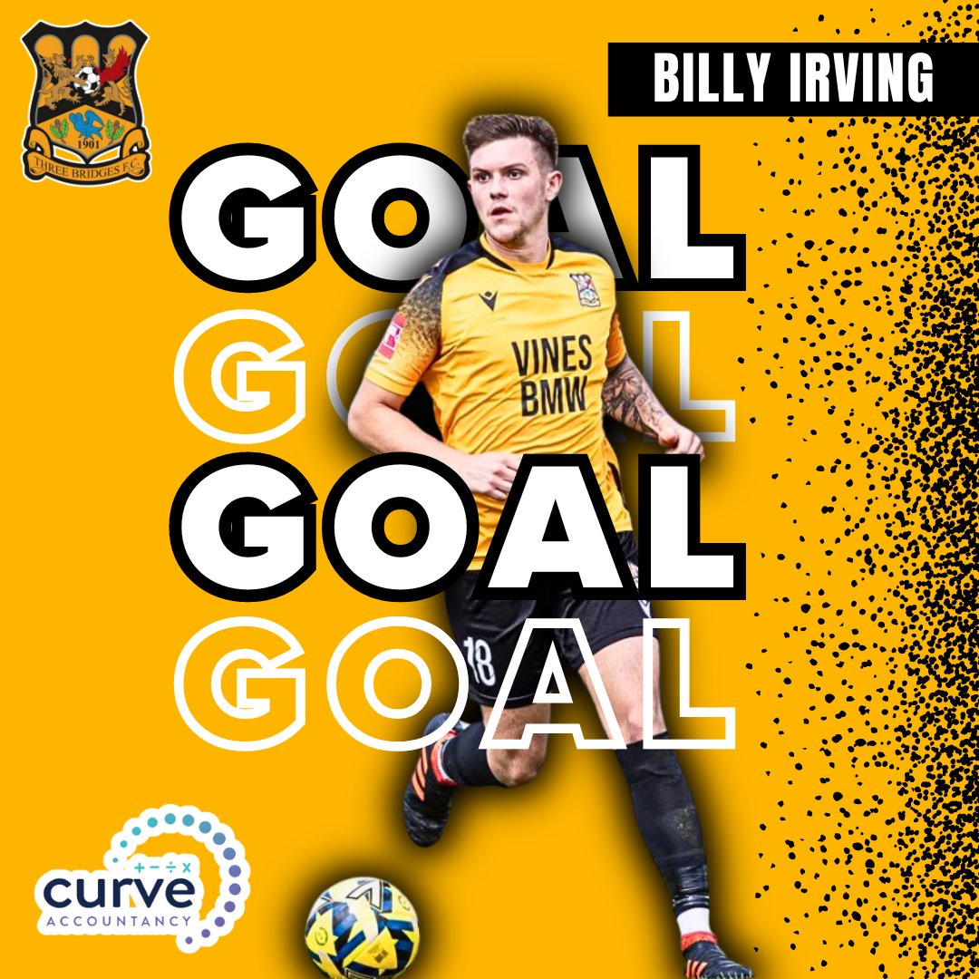 ThreeBridgesFC's tweet photo. GOAL: THREE BRIDGES 2-1 Saltdean United - Billy Irving (78') #IsthmianLeague https://t.co/S2QxOYmYtV