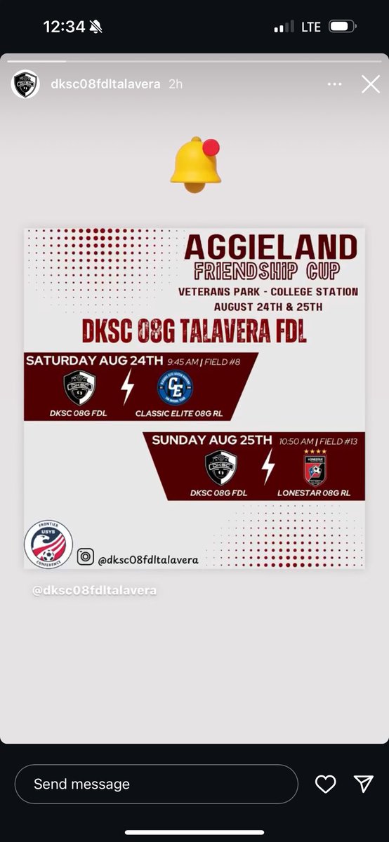Patymata08's tweet photo. @jazlynnchism08 come watch us dominate #striker #19 @DKSC_official @DBUWomensSoccer @MeanGreenSoccer @TulsaWSoccer @soccerpatriots @SfaClubSoccer @Lion_WSOC @TarletonSoccer @OuachitaSoccer @TWU_Soccer @womenssoccerGSU @pvamu_wsoc @UNK_Soccer @TCUSoccer https://t.co/wVt2UE6aBu