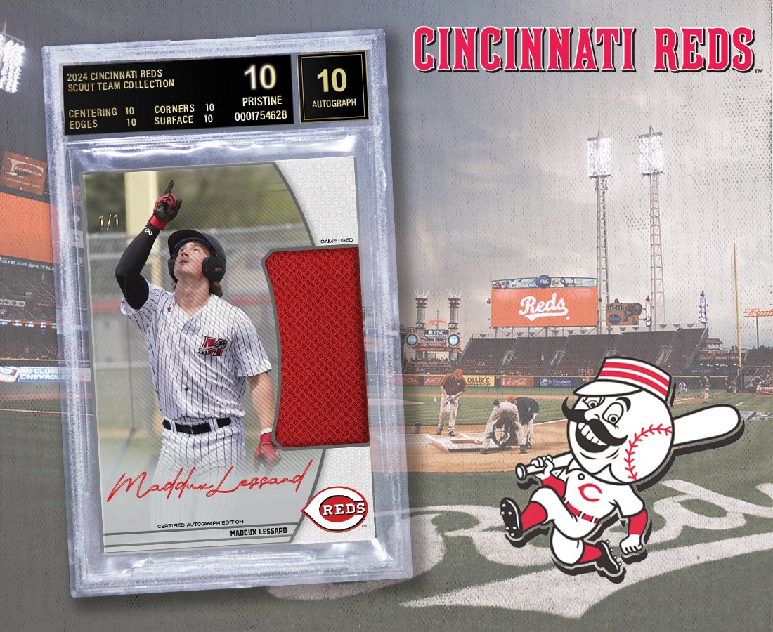 Cincinnati Reds Scout Team (@redsscoutteam) on Twitter photo Please welcome to the Cincinnati Reds Scout Team C/Utl <a href="/MadduxLessard/">Maddux Lessard</a>
Maddux is one of the top 2027’s in the entire nation. He comes to us from Muskego (WI) HS and <a href="/stiksacademy/">GRB STiKS Baseball</a>
Maddux is currently uncommitted but will likely have his pick of schools in 2 years. #redlegs Please welcome to the Cincinnati Reds Scout Team C/Utl <a href="/MadduxLessard/">Maddux Lessard</a>
Maddux is one of the top 2027’s in the entire nation. He comes to us from Muskego (WI) HS and <a href="/stiksacademy/">GRB STiKS Baseball</a>
Maddux is currently uncommitted but will likely have his pick of schools in 2 years. #redlegs