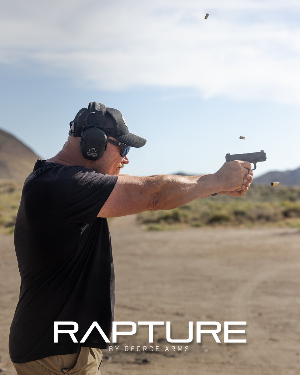 GForceArms's tweet photo. Bullets are flying with the GF9 Rapture in the lead.
#GunsDaily #GunsofInstagram #GForceArms #GForceMoment #HandgunsofInstagram #9mm #Rapture #LifetimeWarranty #GetSome #BulletsFlying https://t.co/KtuZtVT9m1