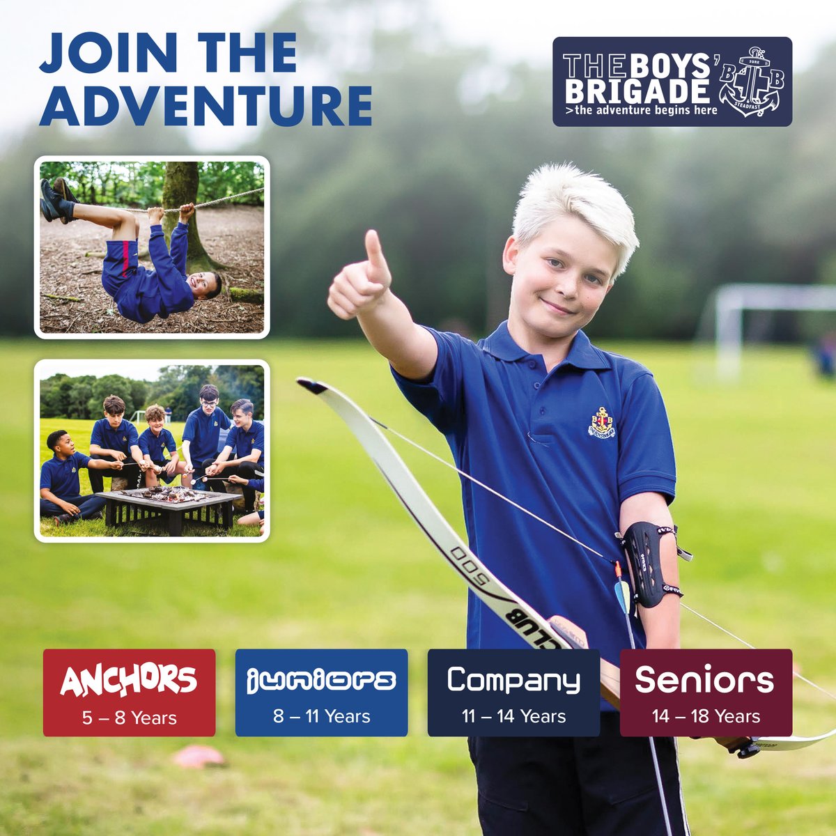 Back to School ✅ New shoes ✅ Photo on Facebook ✅ Joined your local BB Company.....❓ For more information, visit boys-brigade.org.uk/JOIN #BoysBrigade #LearnGrowDiscover #Aberdeen #Aberdeenshire