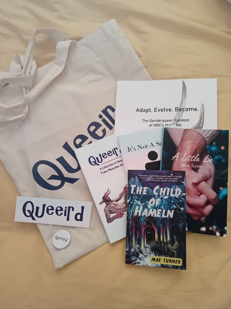 We're excited to announce that we have THREE auction lots going live on 31st August to raise money for UK trans youth charity <a href="/Mermaids_Gender/">Mermaids</a> 

The lots will be:
2 signed "F**k transphobia Grindelwald" art prints by <a href="/wholeanddeadly/">Deadly 🌙 🦇</a> signed by Mads Mikkelsen, and a book bundle 🧵