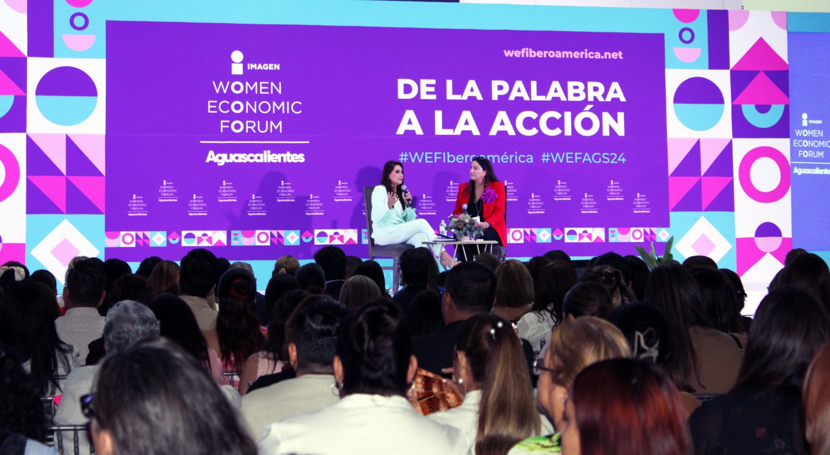 ITEA_AGS's tweet photo. La Comisionada del ITEA, Mónica J. Jiménez Rodríguez, asistió como invitada especial al Women Economic Forum, esta mañana en Aguascalientes. https://t.co/GCyKmoHgJx