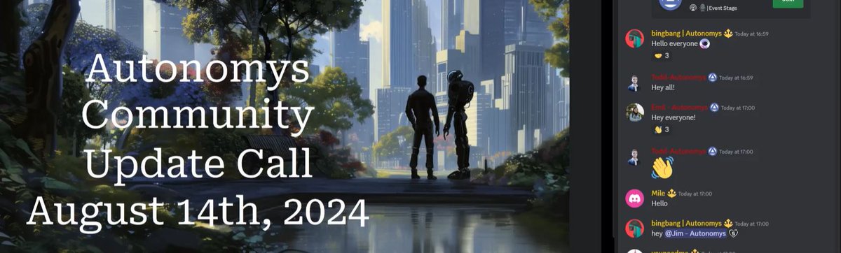 (💙,🧡) | Autonomys Network (@bingbang1drago) on Twitter photo 📢 Nouveau résumé de la réunion du 14 août d'<a href="/AutonomysNet/">Autonomys | AI3.0</a> : Progrès et défis du lancement de #StakeWars2, avec des mises à jour sur Astral et la relance à venir.
🔗 Lisez l'article ici : medium.com/@bingbang1drag…
#autonomys #AI 📢 Nouveau résumé de la réunion du 14 août d'<a href="/AutonomysNet/">Autonomys | AI3.0</a> : Progrès et défis du lancement de #StakeWars2, avec des mises à jour sur Astral et la relance à venir.
🔗 Lisez l'article ici : medium.com/@bingbang1drag…
#autonomys #AI