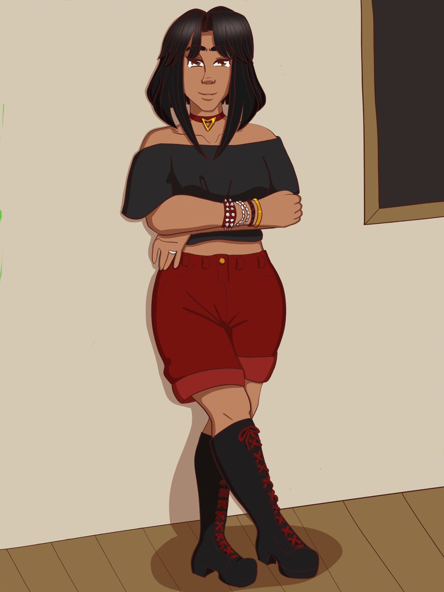 WrathReign's tweet photo. @warden__art Here's Taryn then. https://t.co/NqE6WOU6Fo
