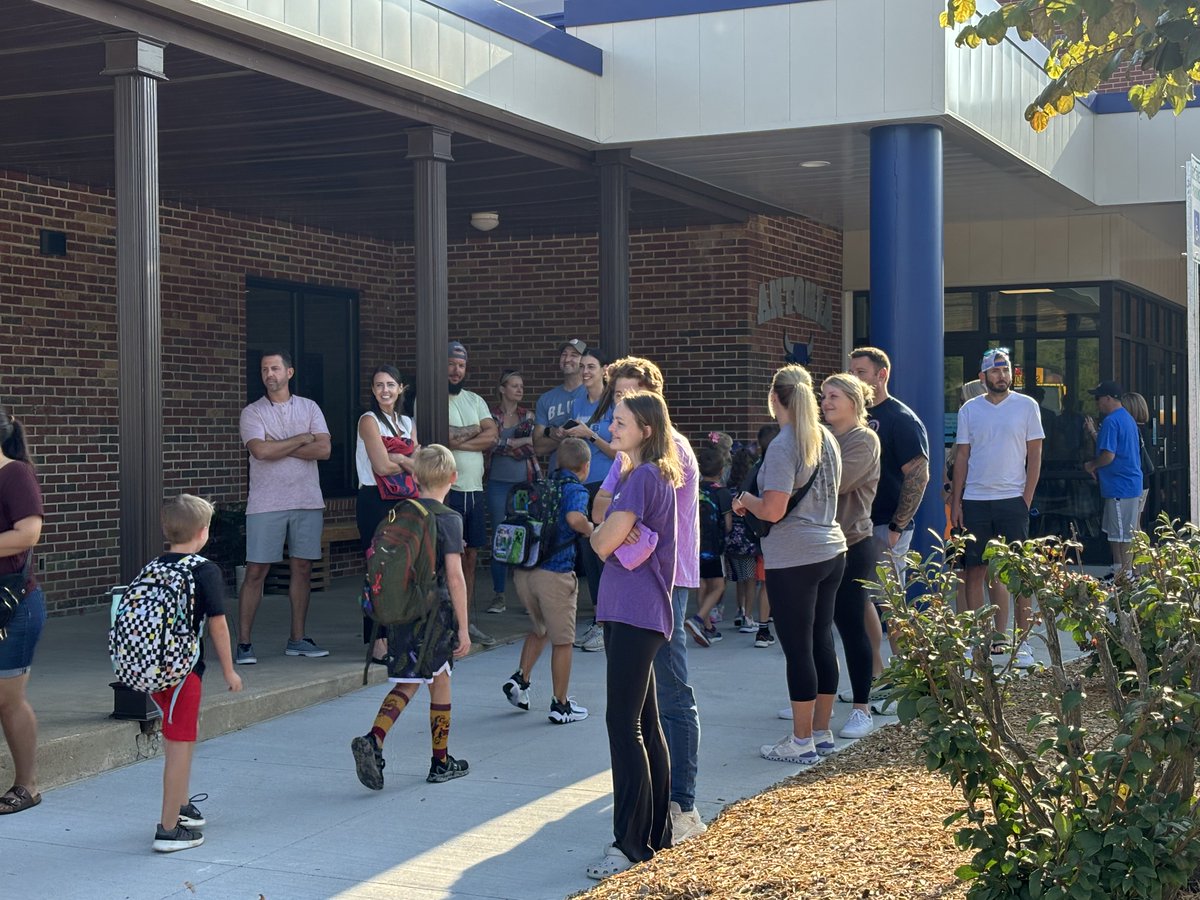 What a great start to our year! Thank you Antonia Fire for helping welcome back our students. #FoxFirstDay