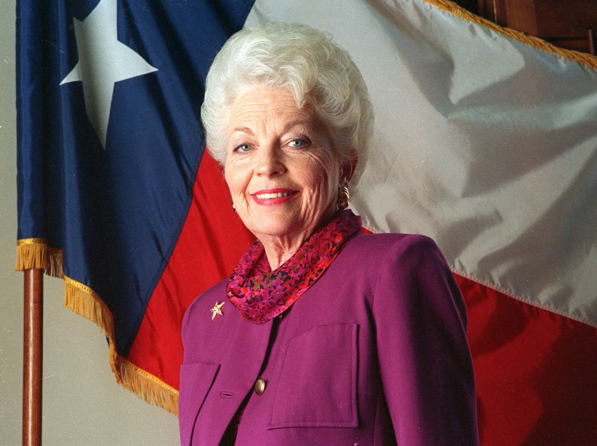 Today we wear Ann Richards purple! Because Texas is a purple state ready to flip!