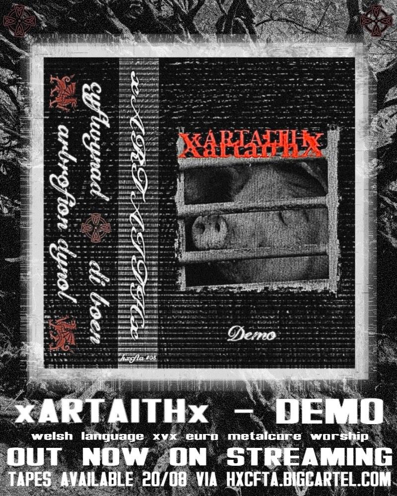 SUPER limited amount of xARTAITHx tapes online now 😈 hxcfta.bigcartel.com/product/xartai…