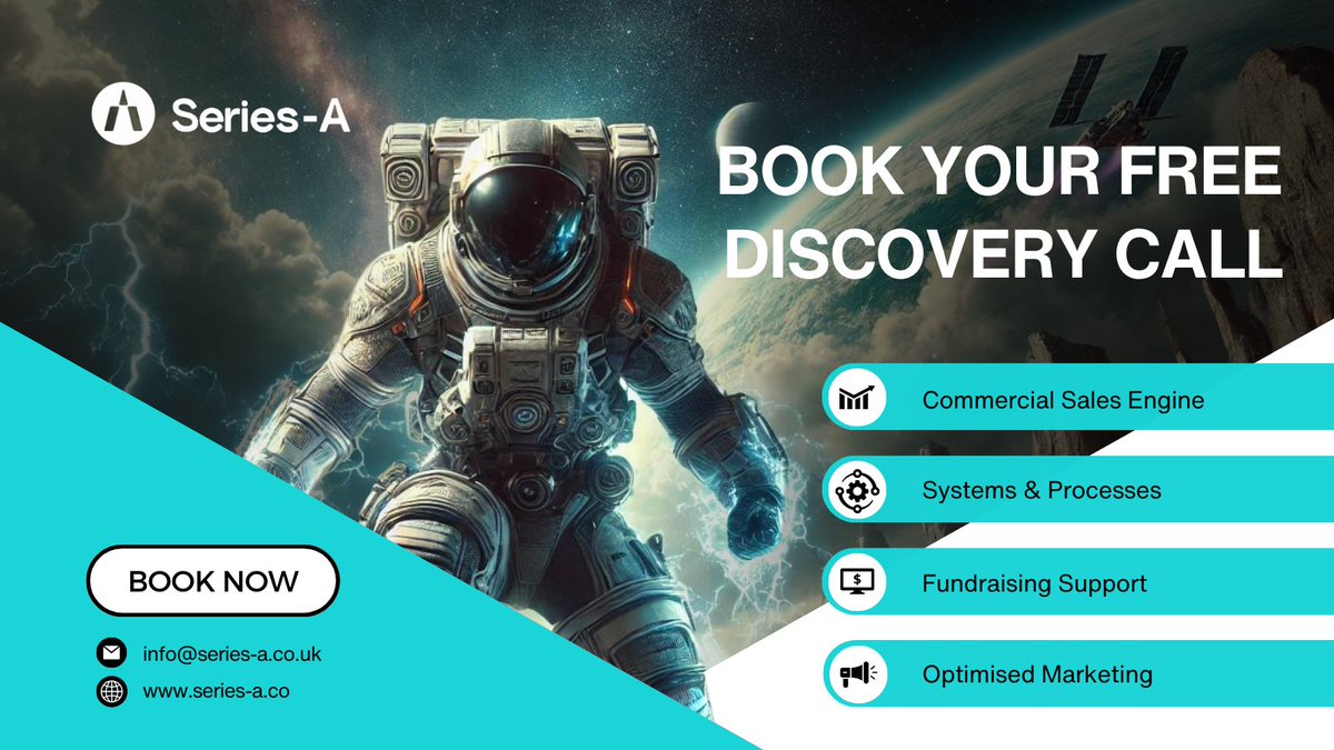getseriesa's tweet photo. 🚀  Increase your Startup's growth by 200% in just six months 🚀

Book your Free Discovery Call today:
https://t.co/PRfkoQ6DUg

#WorldClassSalesEngine #GrowthHacking #StartUp #StartupIdeas #EntrepreneurGoals #BusinessInsights https://t.co/Aha8OHDP2u