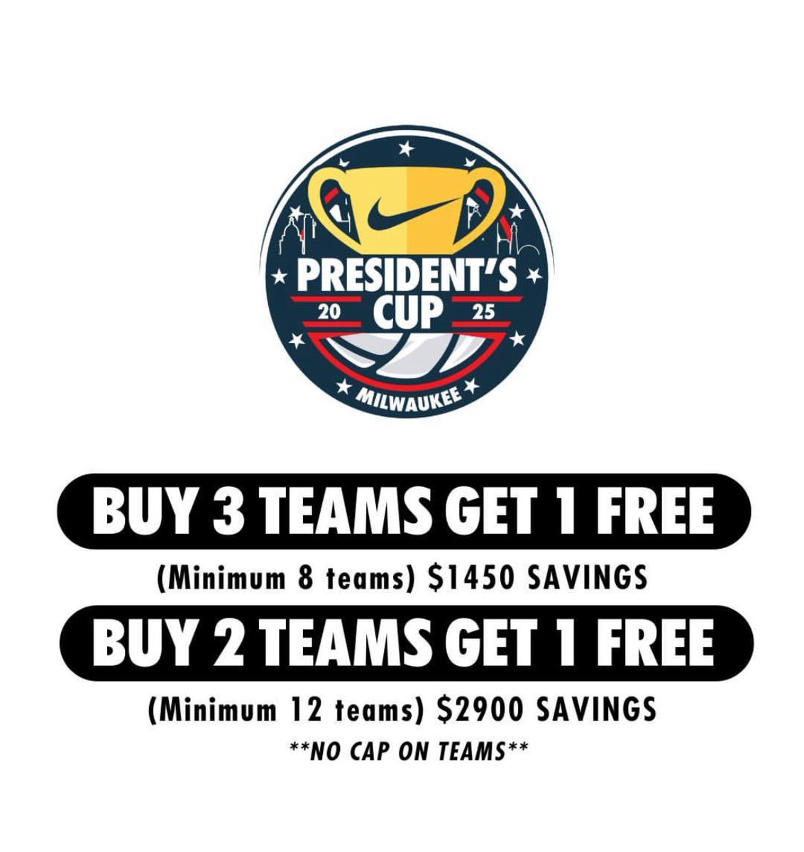 The Nike Circuit (@thenikecircuit) on Twitter photo 2️⃣ DAYS from OPEN REGISTRATION for Nike President’s Cup 🇺🇸 **Don’t miss your chance at our FLASH SALE (swipe ➡️ for details). Pre-register by emailing us at Events@TheNikeCircuit.com 🏆 2️⃣ DAYS from OPEN REGISTRATION for Nike President’s Cup 🇺🇸 **Don’t miss your chance at our FLASH SALE (swipe ➡️ for details). Pre-register by emailing us at Events@TheNikeCircuit.com 🏆