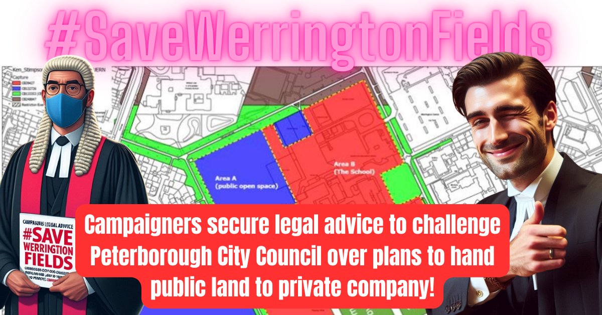 Darren_Fower's tweet photo. Fencing off Werrington Fields? PCC is trampling over public rights and community history. Disgraceful! 

#WerringtonFieldSaga #SaveWerringtonFields #StanilandWay #Werrington #FoxcovertRoad #SaveWerringtonField #KenStimpsonSchool #CllrJohnFox #Peterborough https://t.co/q6EorTV6bC