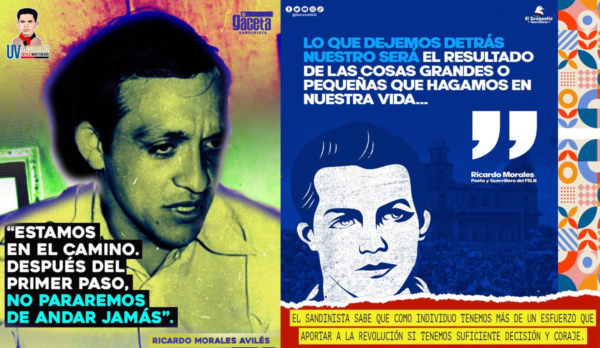 Ricardo Morales Avilés, el Poeta Guerrillero que vive en nuestra Patria Bendita y Siempre Libre !!!
Aquí #Nicaragua Soberana...
#SoyCSM #SomosUNAN #4519LaPatriaLaRevolución #ManaguaSandinista