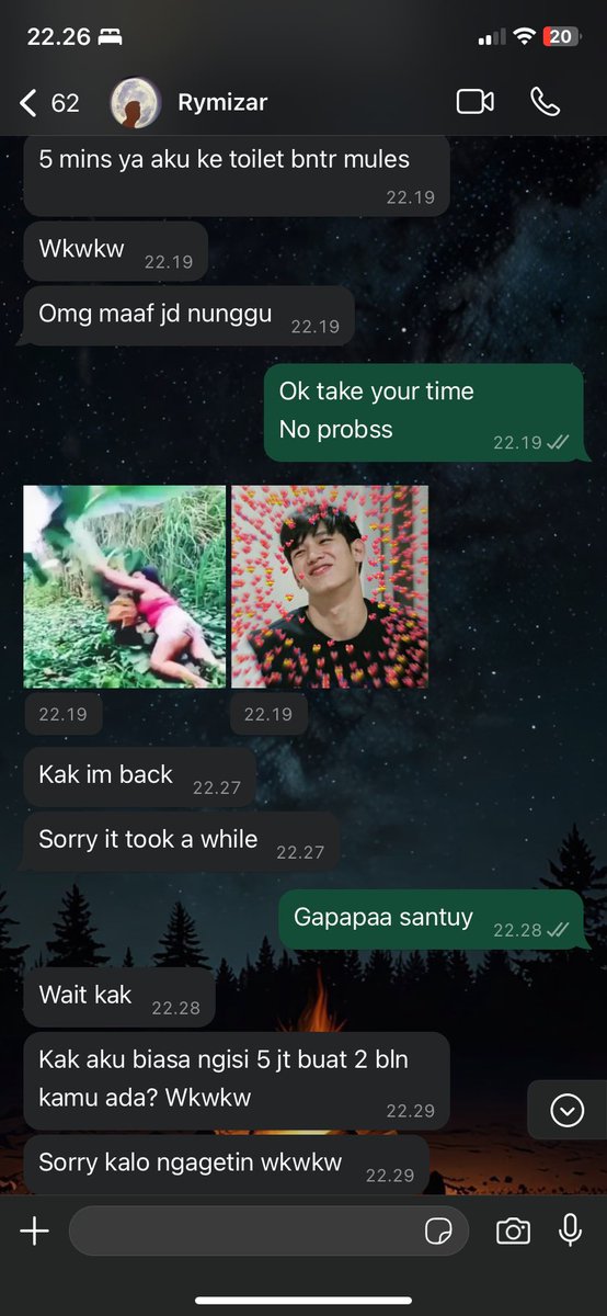 eternal_tawan's tweet photo. [4]
Cukup rapi &amp; meyakinkan, karena si R ini melakukan hal2 sedemikian rupa to ensure if this was a situation that he really needed a help. Seperti, PAP &amp; VN to ensure if it’s him, bukan dibajak. https://t.co/nbuQWN7EoQ