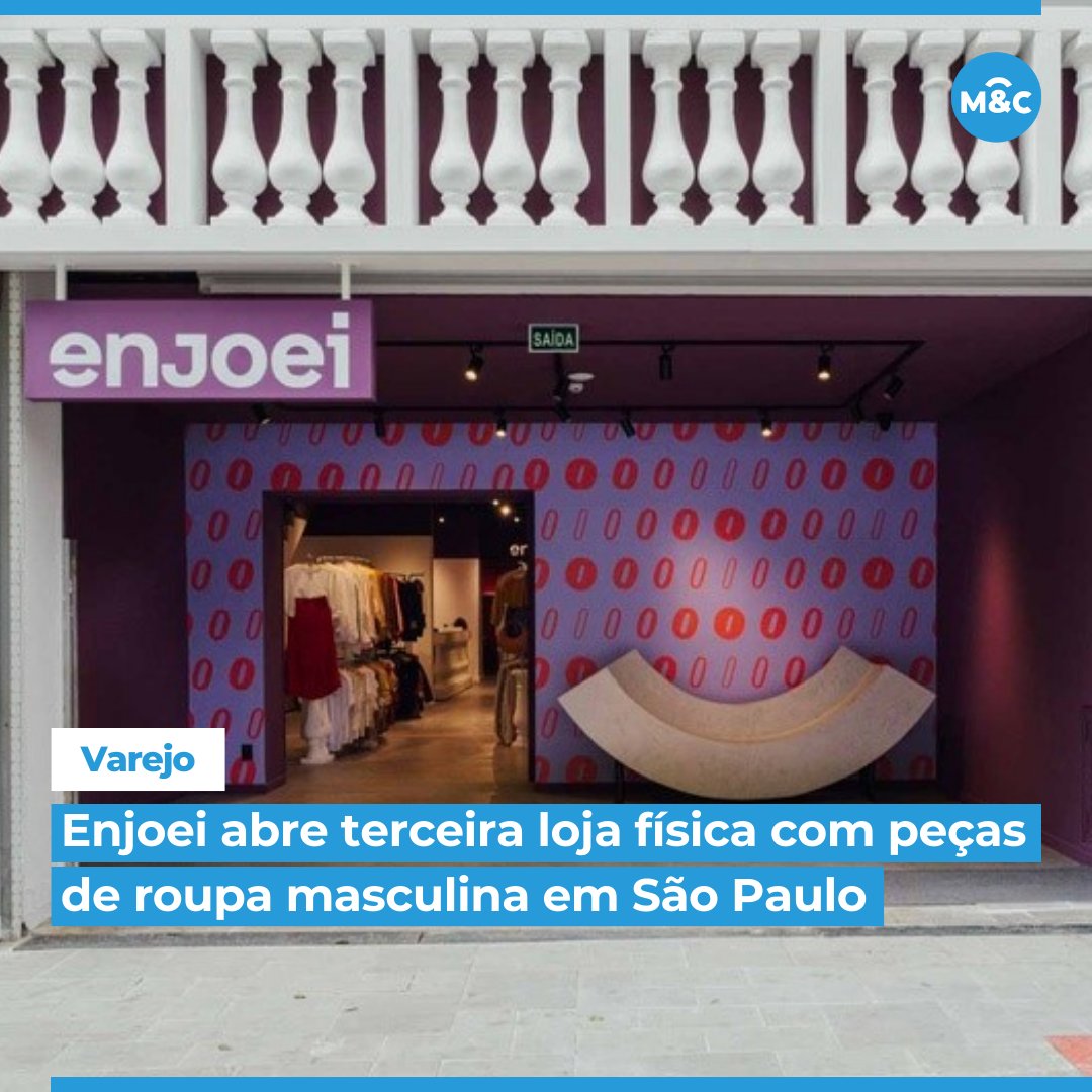 O Enjoei, conhecido marketplace de vestuários seminovos, inaugurou sua terceira loja física em São Paulo, agora com curadoria de peças masculinas de marcas renomadas como A.

Acesse mercadoeconsumo.com.br/20/08/2024/not…

#mercadoeconsumo #notícia #moda #enjoei #sustentabilidade #expansão