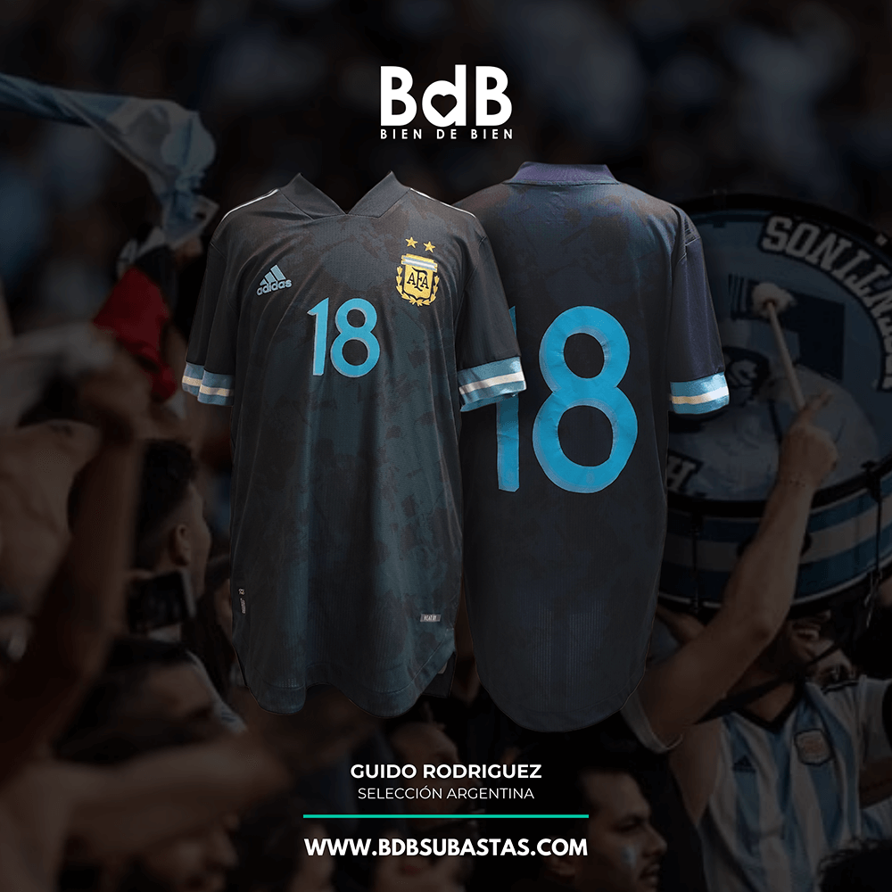 🔥Ideal para hinchas de <a href="/Argentina/">🇦🇷 Selección Argentina ⭐⭐⭐</a> ¡Subasta increíble!

Camiseta de Argentina Away 2019 Match Issued de Guido Rodríguez ¡Acá! bdbsubastas.com/subasta/argent…

Tenés tiempo hasta el martes 27 #BienDeBienSubastas
