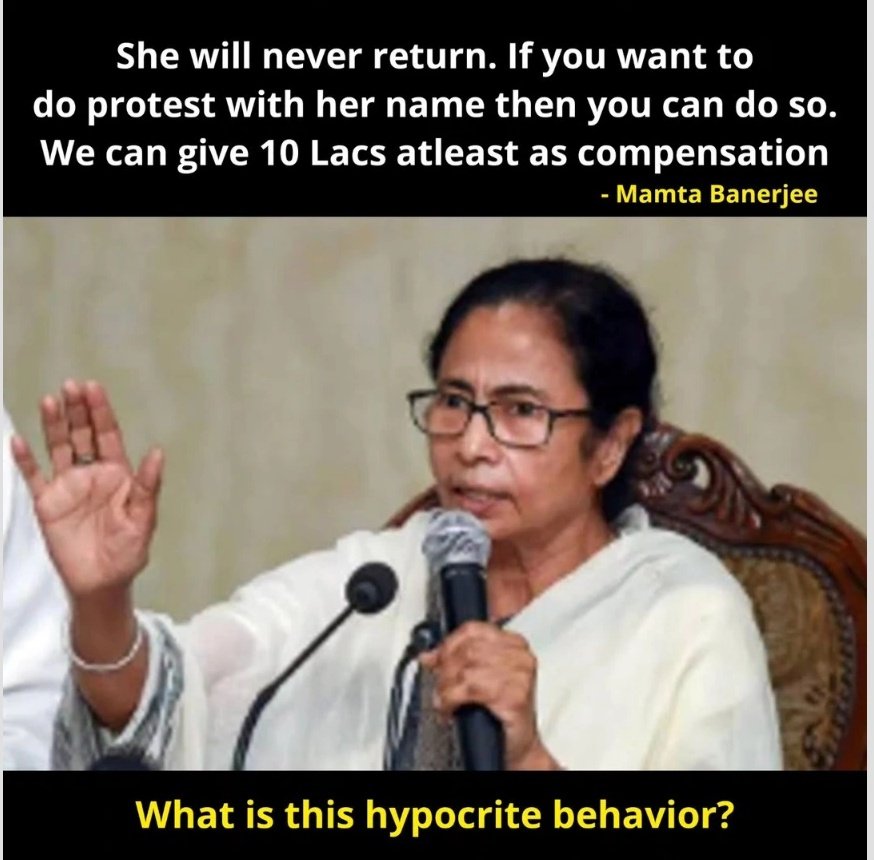 Ankit_singh0's tweet photo. Can she @MamataOfficial does same thing for her own daughter?
#JusticeForMoumita
#KolkataDoctor
Yes or no comment.. https://t.co/EM7ylZDnwx