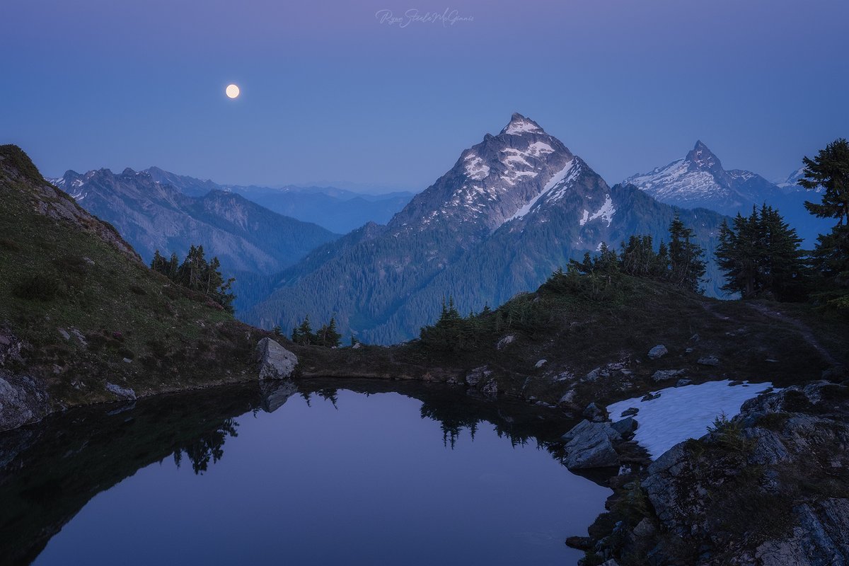 Twilight in the North Cascades