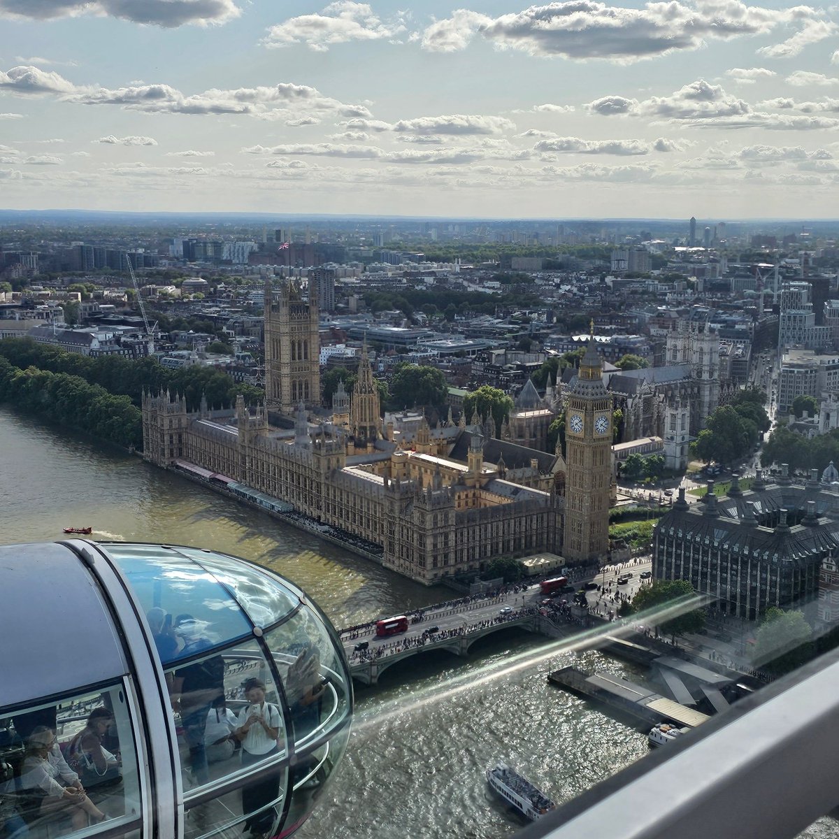 Ja vakar Londona nepatika, tad šodien jau iepatikās 🤗