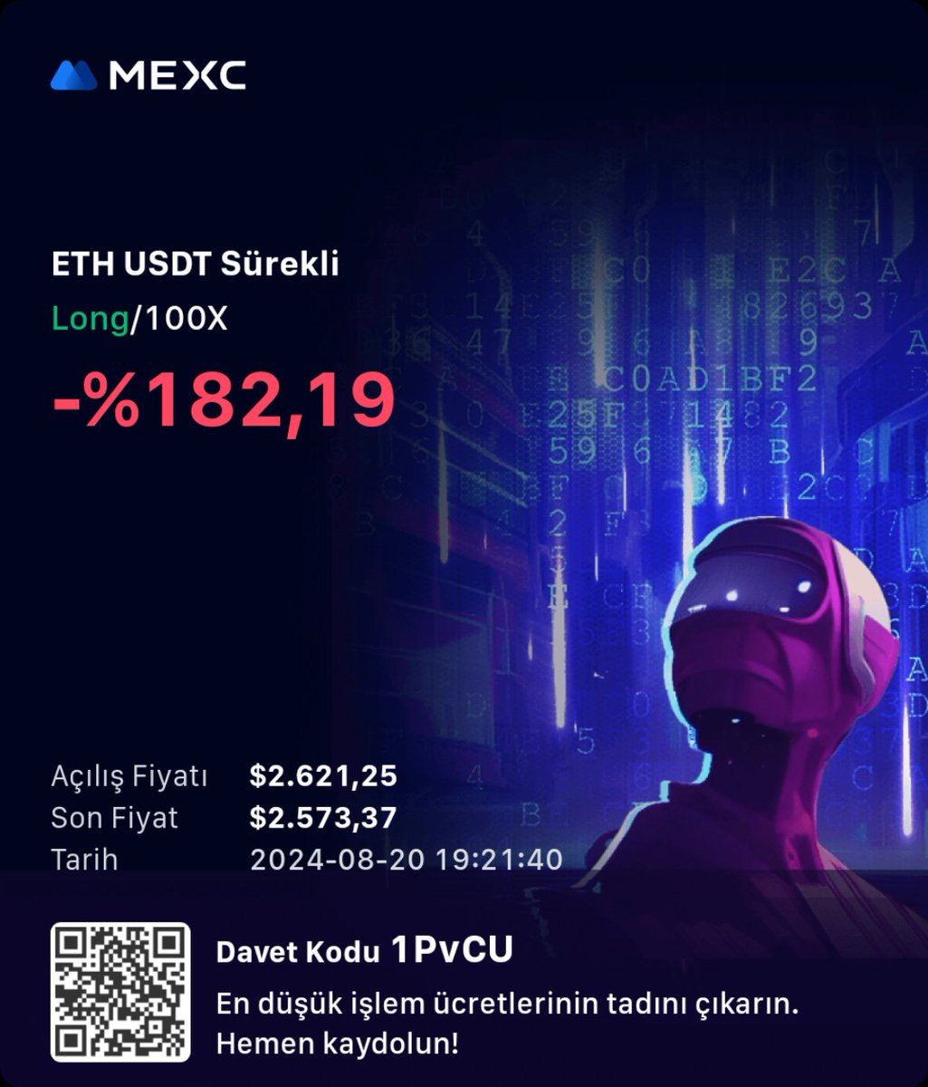 $ETH

2621 girişli #Ethereum pozum var.
Yüksekten girip 1 kademe ekleme yaparak ortalama düşürdüm.

Muhtemelen 2700 e kadar tutup kâr alırım diye düşünüyorum.

Bence buralar poz almak için güzel yerler (ytd)

#Bitcoin #FLOKI #DOGE #Binance #BTC #ETH #Ethereum