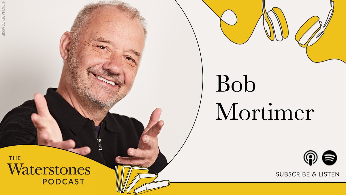 Waterstones (@waterstones) on Twitter photo If you've got something better to do in your lunch break than spend 20 mins with <a href="/RealBobMortimer/">bob mortimer</a>, then good luck to you. But we think you're fibbing.
Join us on #WaterstonesPodcast for a hilarious chat with a unique comic mind: exyu.short.gy/BobM If you've got something better to do in your lunch break than spend 20 mins with <a href="/RealBobMortimer/">bob mortimer</a>, then good luck to you. But we think you're fibbing.
Join us on #WaterstonesPodcast for a hilarious chat with a unique comic mind: exyu.short.gy/BobM