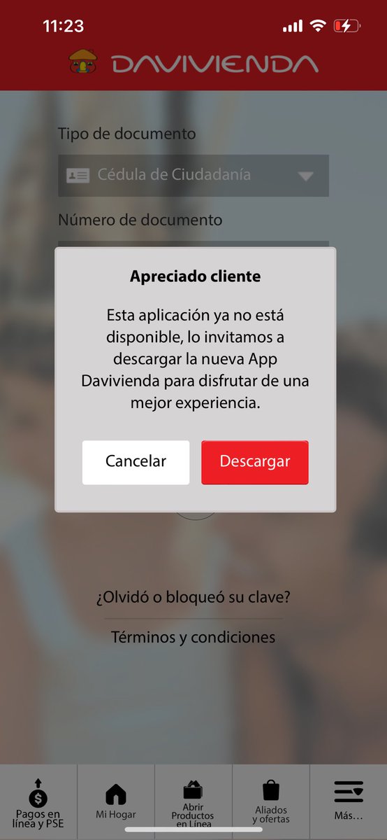 CarusOpina's tweet photo. @Davivienda solo paso a decirles que odio su nueva app y lamento mucho que terminaron el soporte a la anterior. Pronto me iré de este banco. Gracias por tantos años. https://t.co/nThCdEG0JL